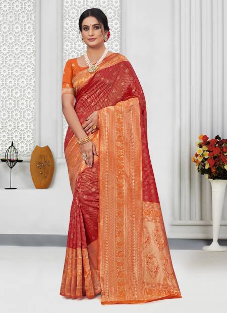 Riwazo Kamini Silk Kanjeevaram Heavy Festive Wear Wholesale Designer  Sarees
